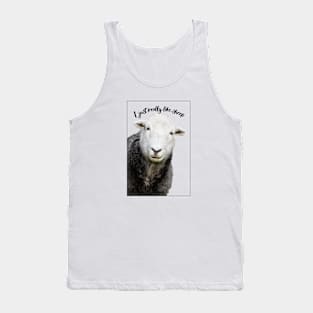 I Just Really Like Sheep Tank Top